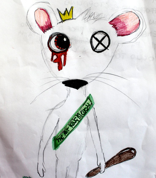 Disegno di un topo